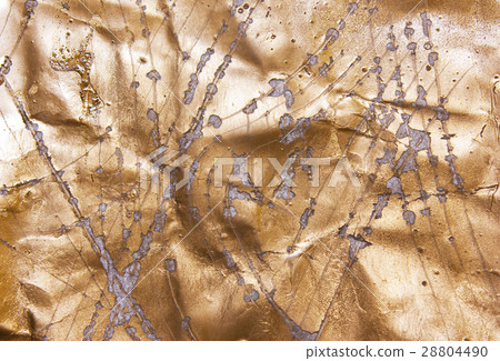 Old, gold background, worn, paint in the cracks Old, gold background, worn, paint in the cracks 28804490