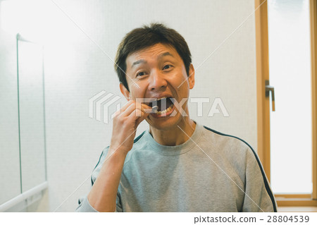 dental floss, middle and old aged, gents 28804539