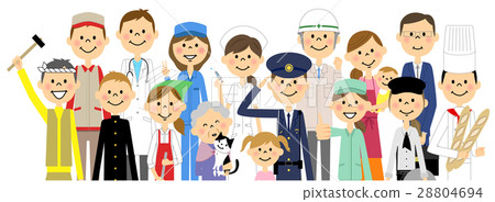 People in the city 28804694