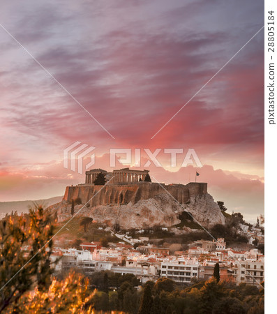 Parthenon temple on the Athenian Acropolis, Greece 28805184