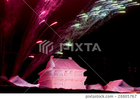 Tokamachi Snow Festival Snow Fire Fire Tokamachi Snow Festival Snow Fire Fire 28805767