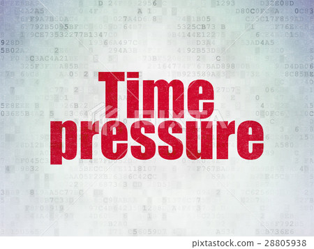 Time concept: Time Pressure on Digital Data Paper 28805938