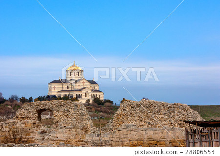 Chersonesus ruins in Crimea Chersonesus ruins in Crimea 28806553