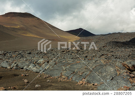 Lava field at Tolbachik volcano, after eruption in Lava field at Tolbachik volcano, after eruption in 28807205