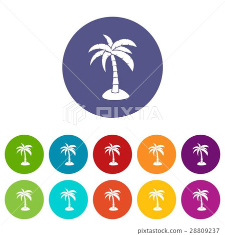 Palm set icons 28809237