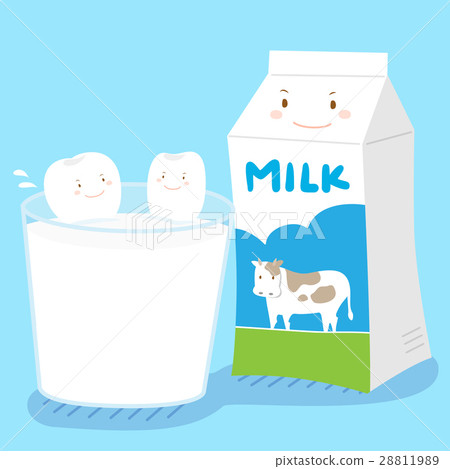 tooth and milk tooth and milk 28811989
