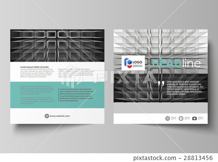 Business templates for square design brochure Business templates for square design brochure 28813456
