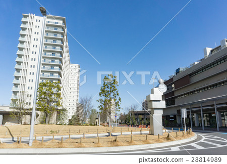 站前視圖JR Mukaguchi站 站前視圖JR Mukaguchi站 28814989