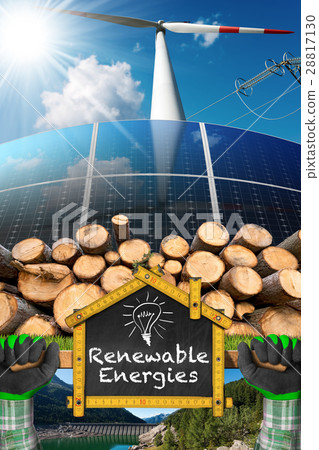 Renewable Energies - Wind Solar Biomass Hydropower 28817130
