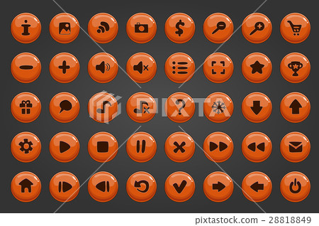 Big set of vector button 28818849