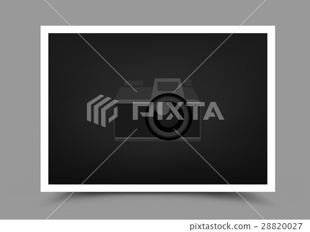 a4 paper photo icon horizontal a4 paper photo icon horizontal 28820027