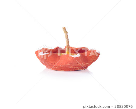 candle light isolated on a white background candle light isolated on a white background 28820076