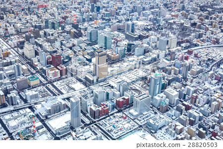 札幌站附近的雪站 札幌站附近的雪站 28820503