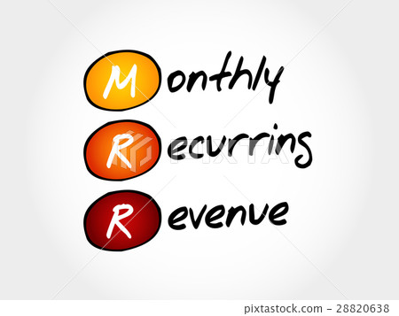 MRR - Monthly Recurring Revenue MRR - Monthly Recurring Revenue 28820638
