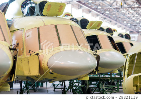 Helicopter aviation plant 28821119