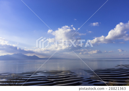 Okoshiki Coast和Fugendake的潮汐平台 28821363