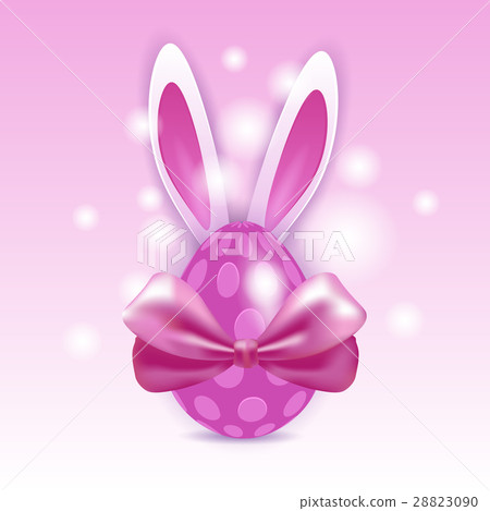 Decorated Colorful Eggs Rabbit Easter Holiday Decorated Colorful Eggs Rabbit Easter Holiday 28823090