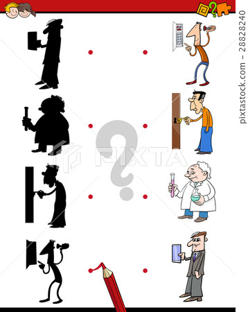 shadow game with people 28828240