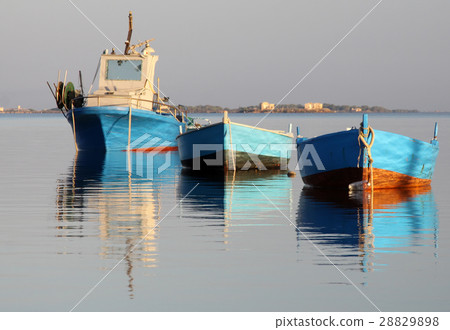 Three fisherman boats in Marsala 28829898