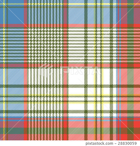 Coloured plaid shirting seamless fabric texture Coloured plaid shirting seamless fabric texture 28830059