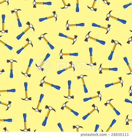 Hammer Icon Seamless Pattern Hammer Icon Seamless Pattern 28830111