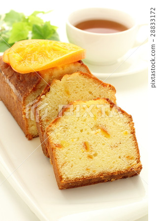 橙色磅蛋糕 28833172