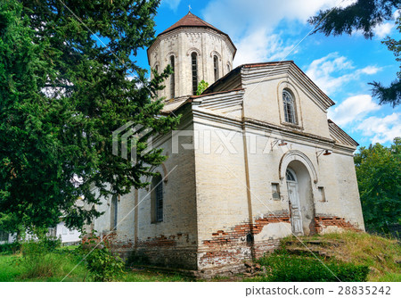 Old Albanian church in Qakh. Azerbaijan 28835242
