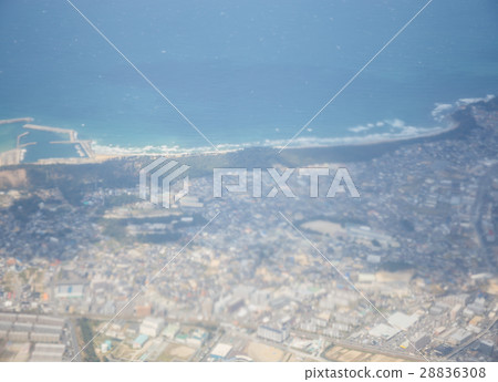 View through a window the aircraft 28836308