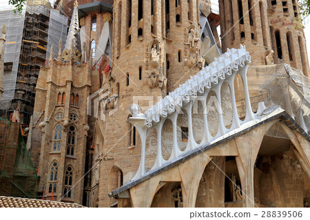 Sagrada Familia Passion façade 28839506
