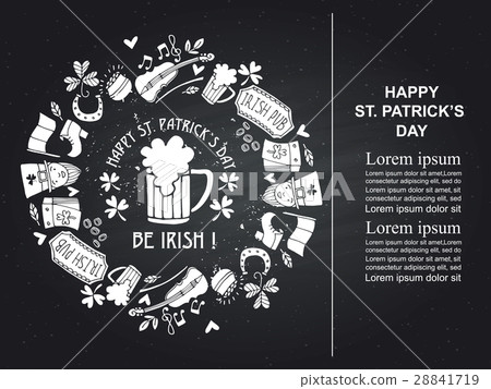 St.Patrick 's Day. Invitation or greeting card St.Patrick 's Day. Invitation or greeting card 28841719