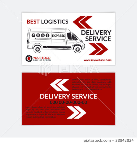 2 Sided Business Card Delivery service. 28842824