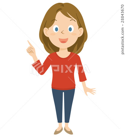 外國婦女全身例證 28843670