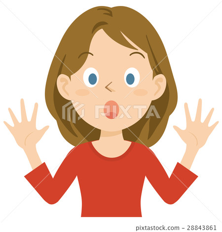 Foreign women upper body illustration Foreign women upper body illustration 28843861