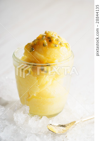 pineapple and passionfruit sorbet pineapple and passionfruit sorbet 28844135