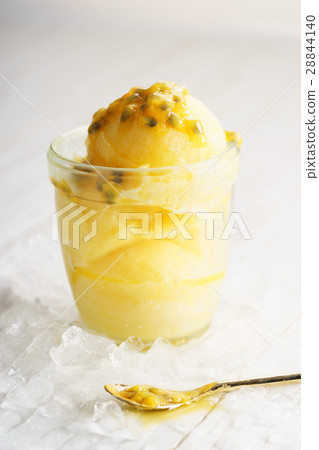 pineapple and passionfruit sorbet pineapple and passionfruit sorbet 28844140