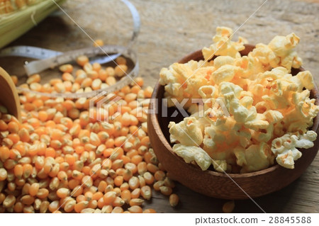 popcorn with dried seed. popcorn with dried seed. 28845588