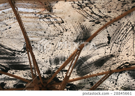 art fabric paint umbrella 28845661