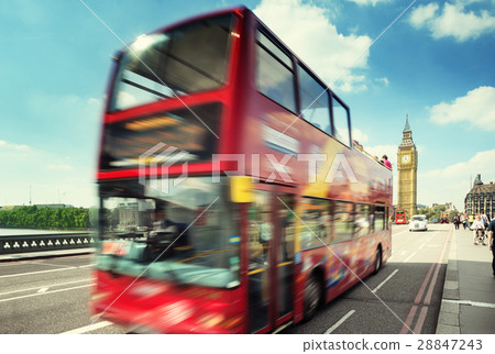 motion bus in London, Uk motion bus in London, Uk 28847243