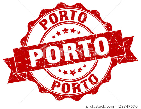 Porto round ribbon seal 28847576