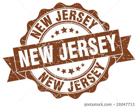 New Jersey round ribbon seal New Jersey round ribbon seal 28847713