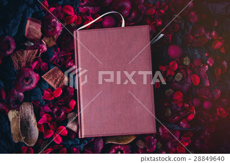 rose petals and vintage dairy 28849640