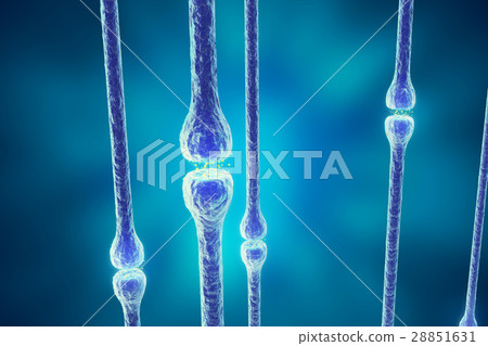 Illustration of an active receptor isolated on Illustration of an active receptor isolated on 28851631