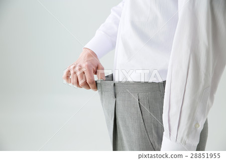 A man who succeeded in dieting 28851955