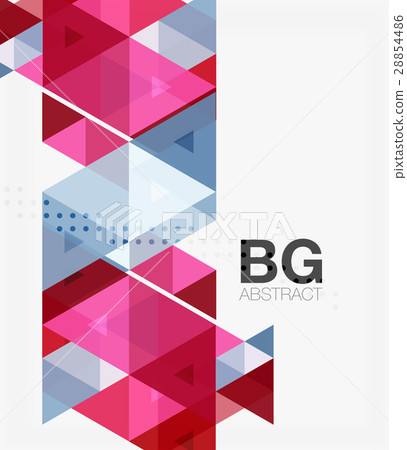 Vector abstract colorful triangle repetition Vector abstract colorful triangle repetition 28854486