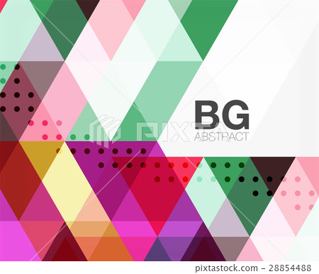 Vector abstract colorful triangle repetition Vector abstract colorful triangle repetition 28854488