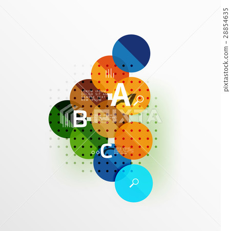 Round modern circle option infographic diagram Round modern circle option infographic diagram 28854635
