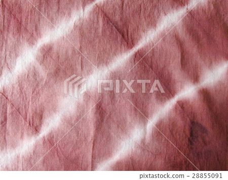Tie dye cotton fabric by natural material  28855091
