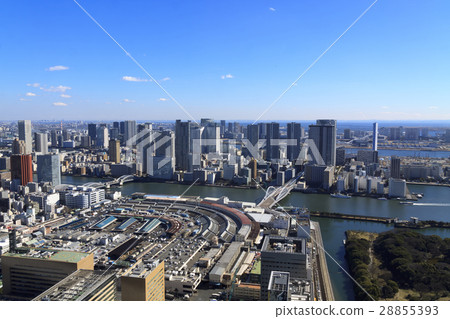 從汐留看到的築地 28855393