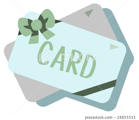 Illustration material Gift card 28855531