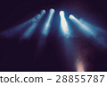 Blue stage lights 28855787